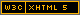 Valide XHTML 5 !
