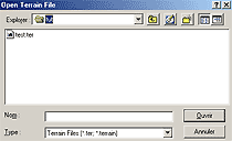 opening of the ter file