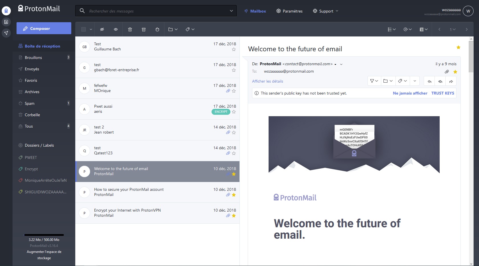 V4 ProtonMail