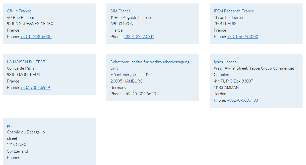Des contenus sans grid layout