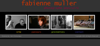 Page d'accueil Fabienne Muller