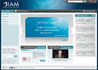Page d'accueil IAM.ch