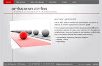 Page d'accueil Optimum Sélection