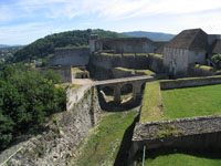 L'entrée de la citadelle de Besançon