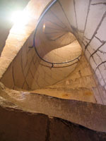 Escalier dans la tour St-Nicolas