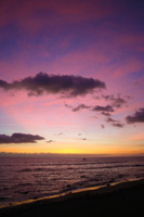 Coucher de soleil aux Canaries