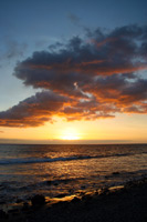 Coucher de soleil aux Canaries