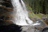 Arc-en-ciel sur la cascade du Rouget