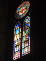 Des vitraux de profil à Notre-Dame