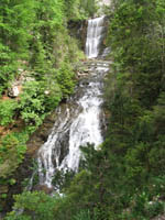 Vue générale de la cascade