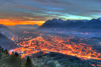 Albertville by night (HDRI)