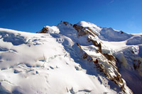 le Mont Blanc du Tacul, le Mont Maudit et le Mont-Blanc