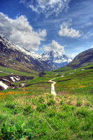 La Vallée des Glaciers en HDRI