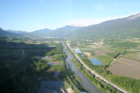 Vue de l'Isère (le fleuve)