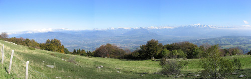 Du haut du Salève