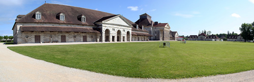 Panoramique de la Saline Royale, profil