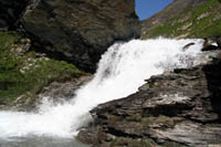 La cascade vue de près