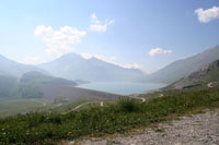 Lac du Mont-Cenis avec son barrage