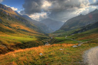 Vallée des Glaciers en HDRI